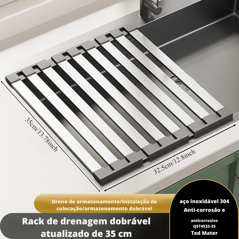 Stainless Steel Expandable Drainer