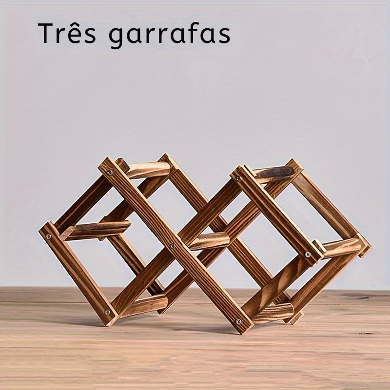 Adega de Madeira Empilhável