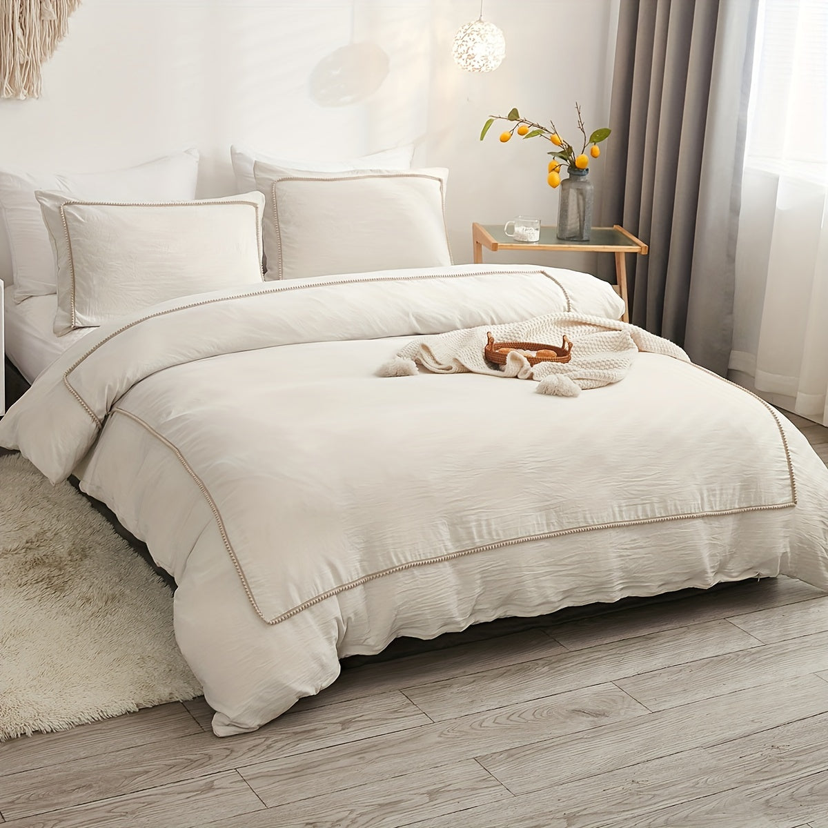 Jogo de Cama Boho Elegante 3 Peças
