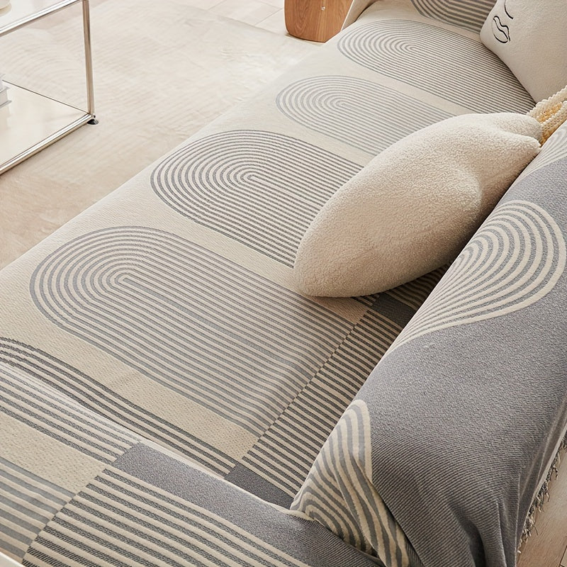 Manta Decorativa Boho em Chenille All-Season