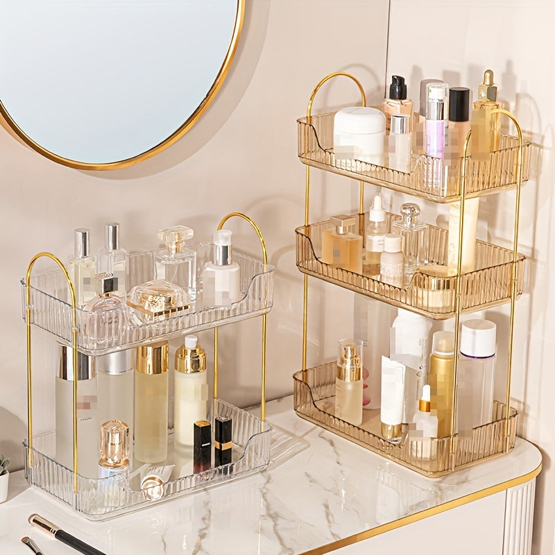 Luxurious Nordic Multi-Level Bathroom Organizer