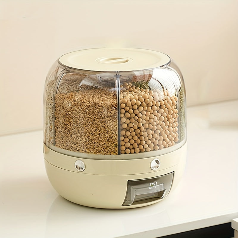 Rotating Grain Storage Dispenser