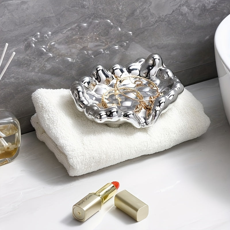 Luxury Cloud Gold Soap Holder Minimalist Design