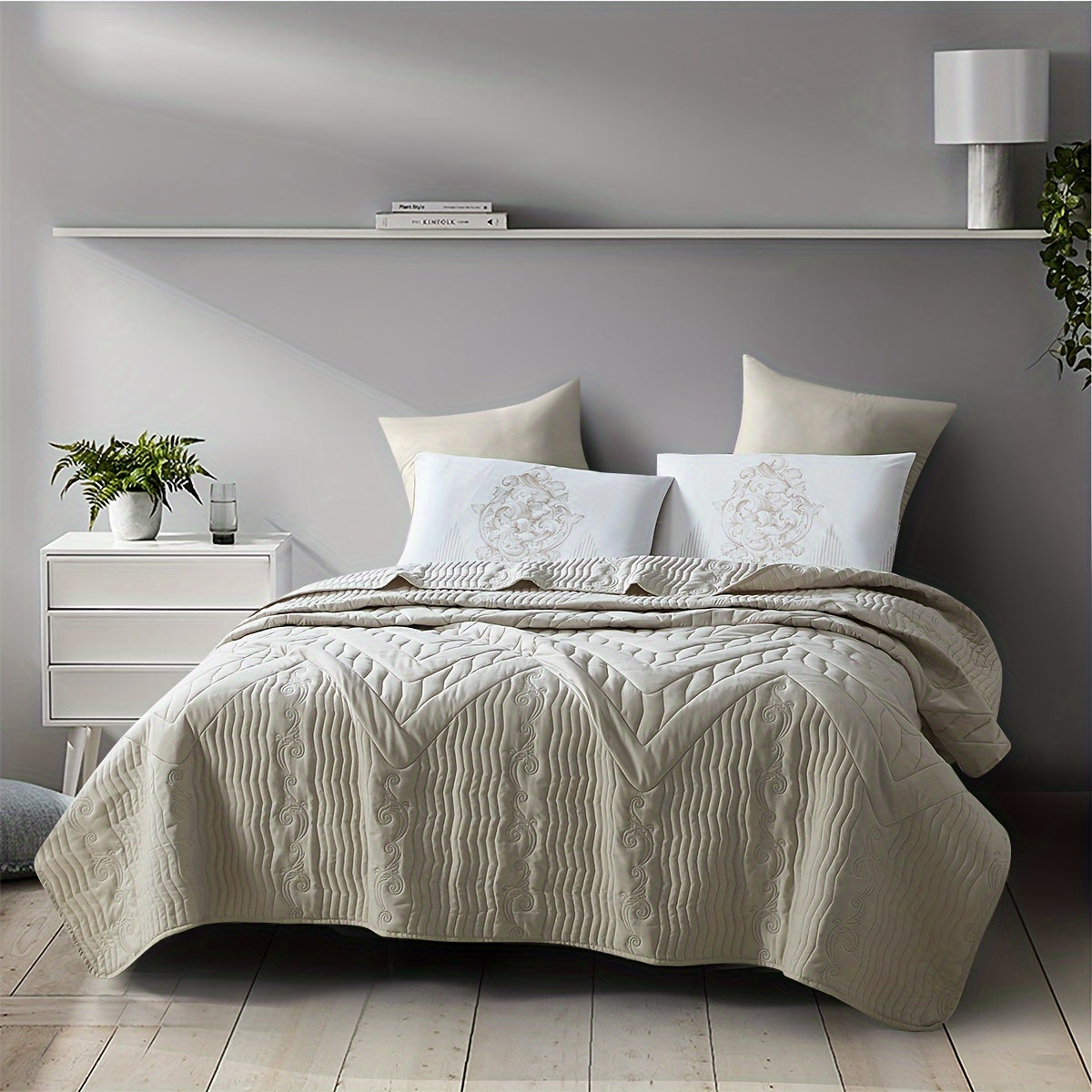 Jogo de Cama Ondas de Conforto Europeu