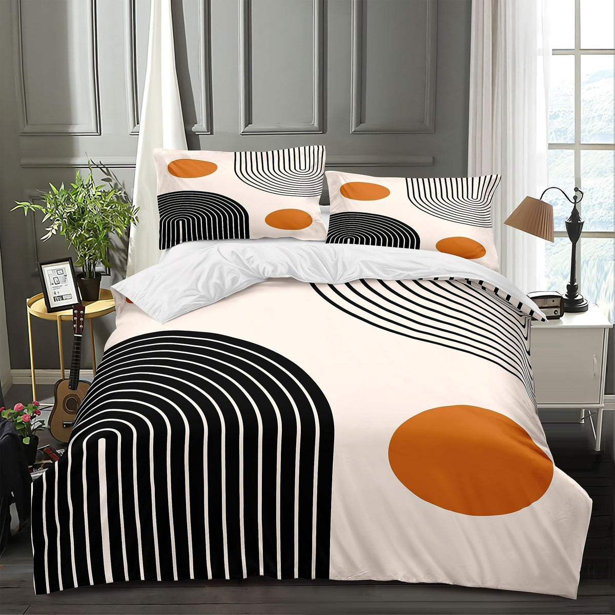 Jogo de Cama Boho Mid-Century