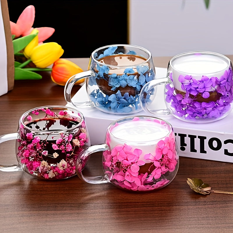 Conjunto de Caneca Design Artesanal de Vidro Borossilicato