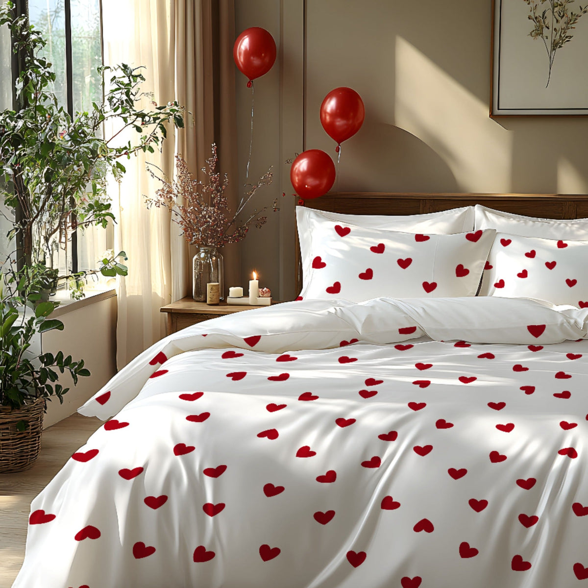 Jogo de Cama Amor Puro