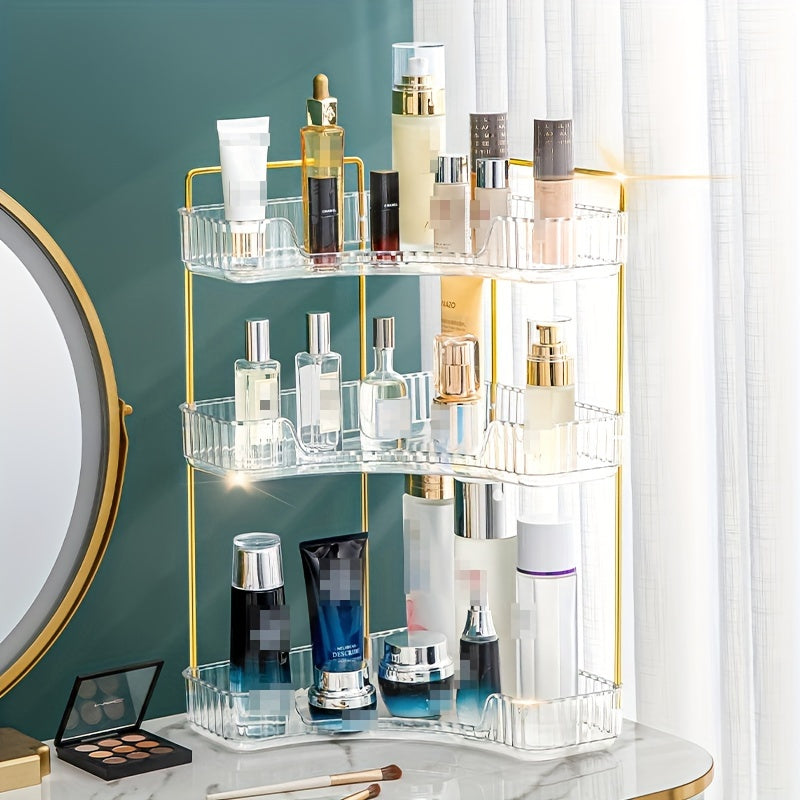 Organizador de Cosméticos 3 Andares Triangular