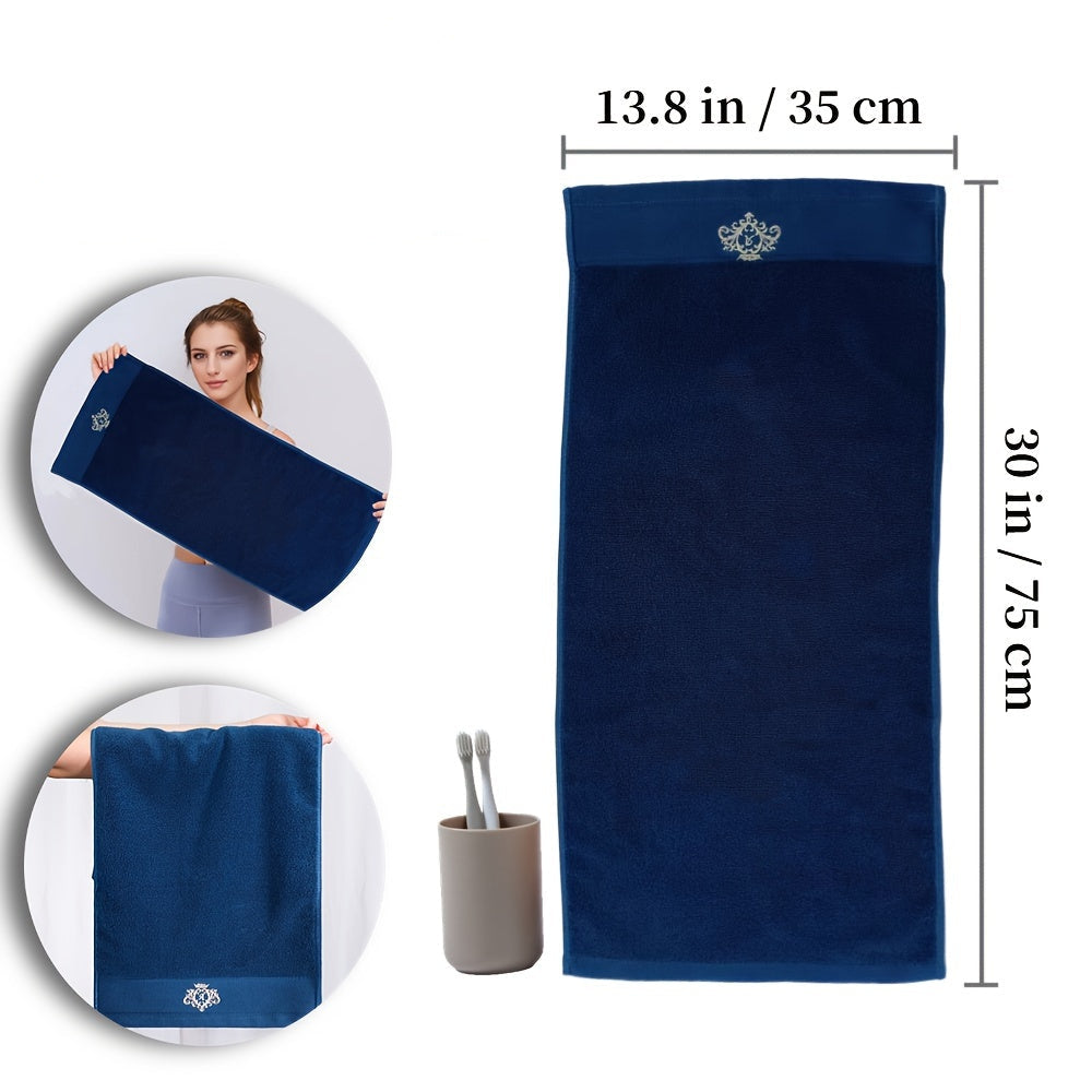Conjunto de 5 Toalhas de Rosto Luxuosa 100% Algodão
