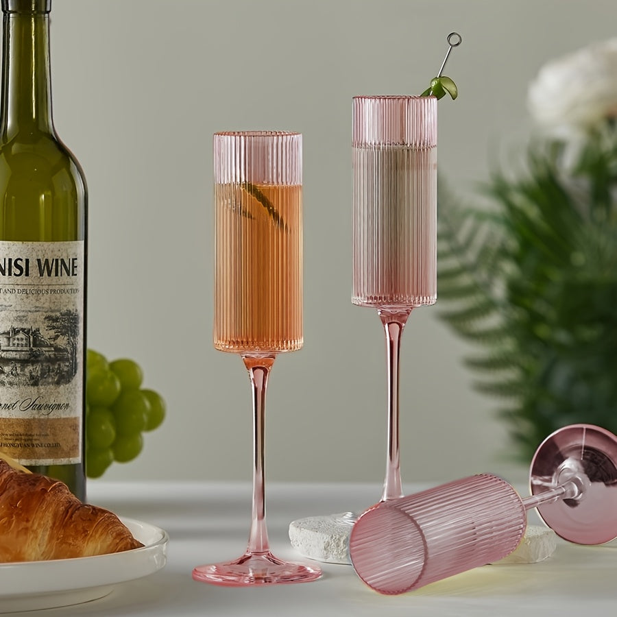 Conjunto de Taças de Champagne Inquebráveis 162ml