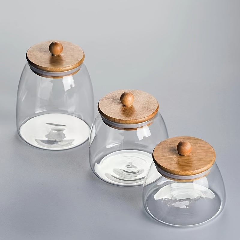 Conjunto 3 Potes Borossilicato com Tampa Hermética