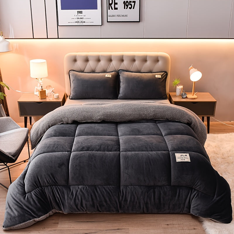 Manta Luxuosa Sherpa Dupla Face