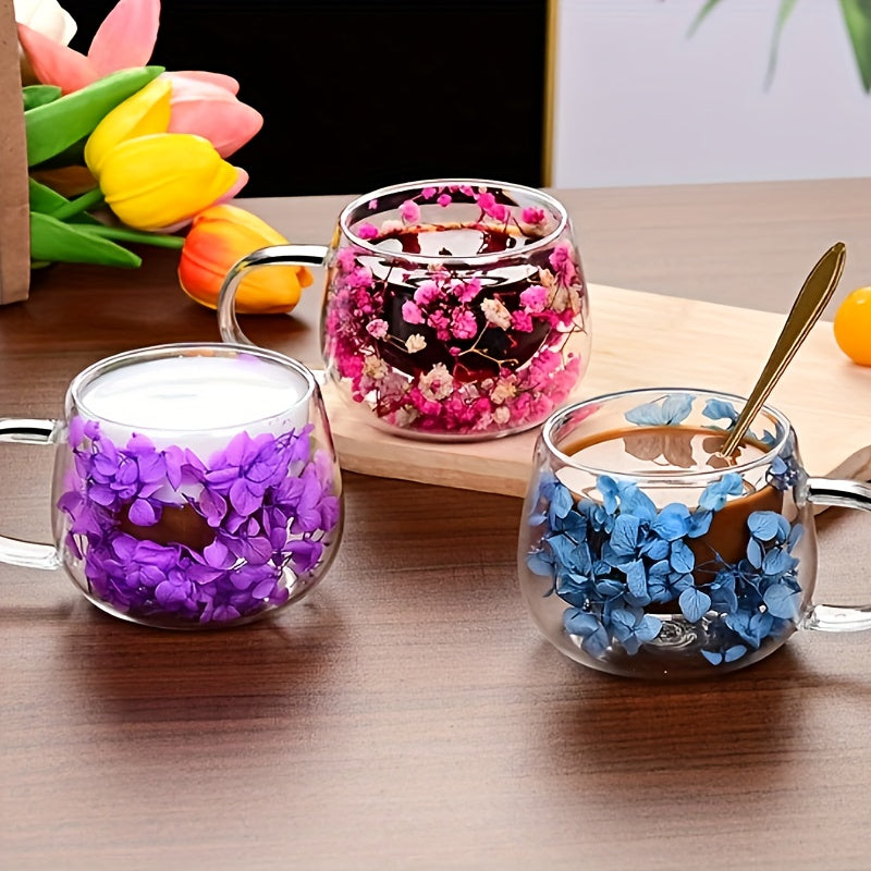 Conjunto de Caneca Design Artesanal de Vidro Borossilicato