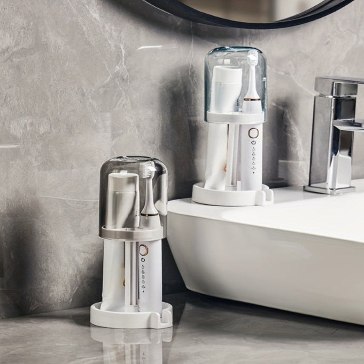 Multifunctional Toothbrush and Toothpaste Holder with Drainage