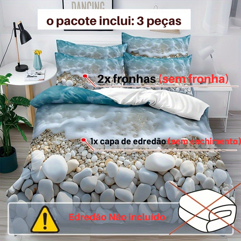 Jogo de Cama Praia Serena